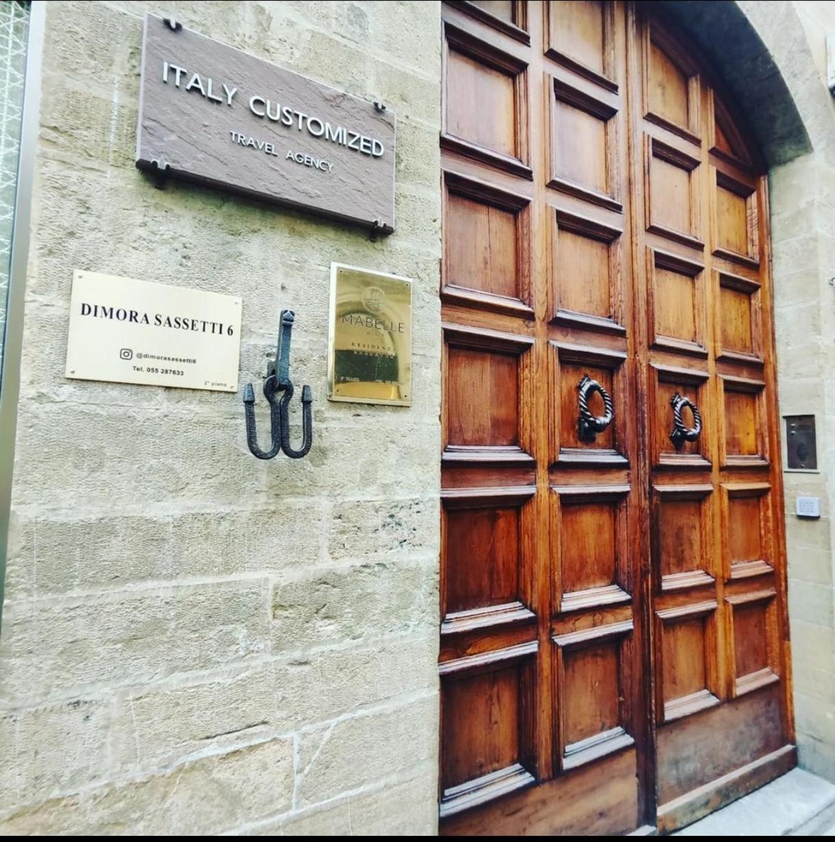 B&B Dimora Sassetti 6 Florence Exterior photo